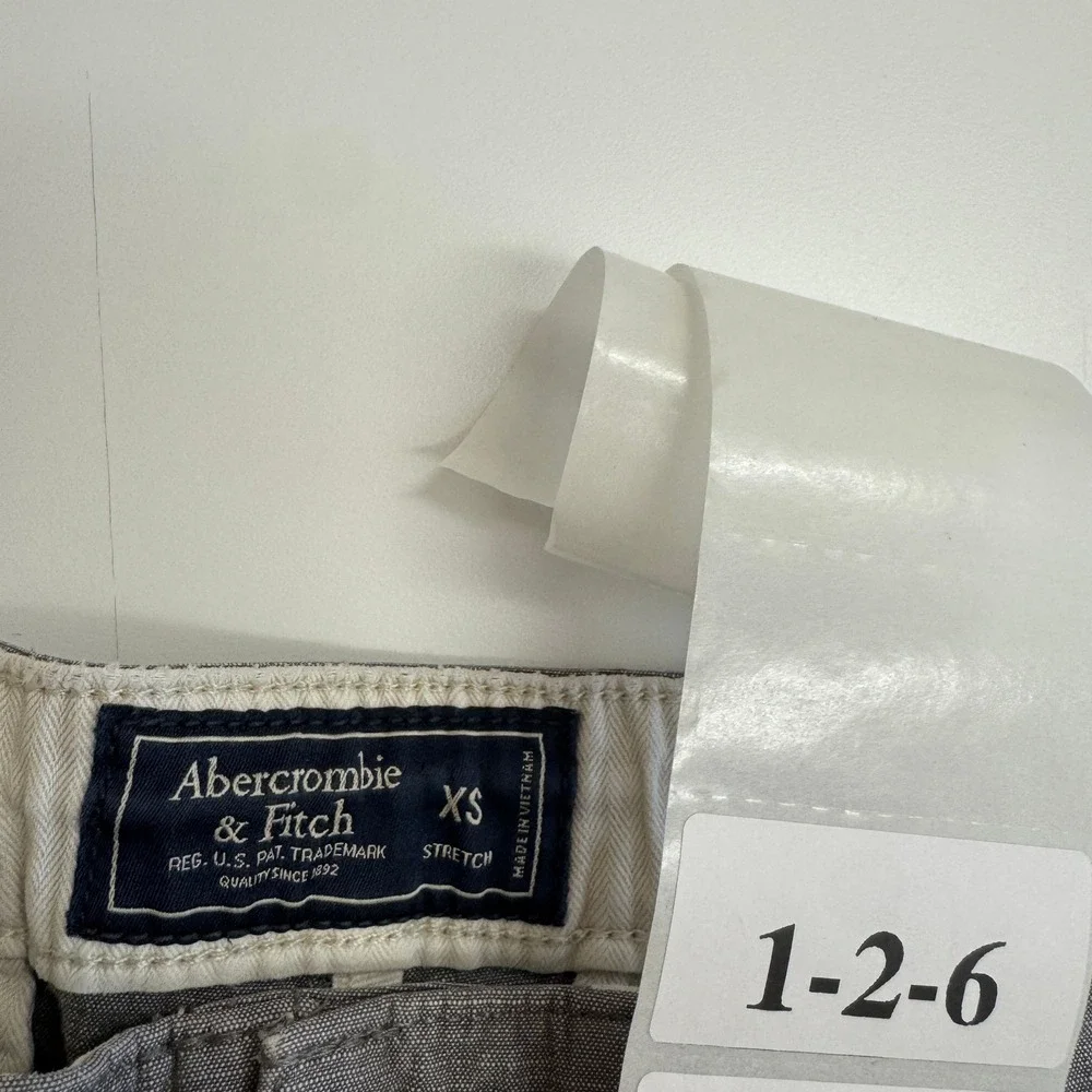 Abercrombie & Fitch Shorts Mens XS‎ Gray Casual Summer Beach Preppy